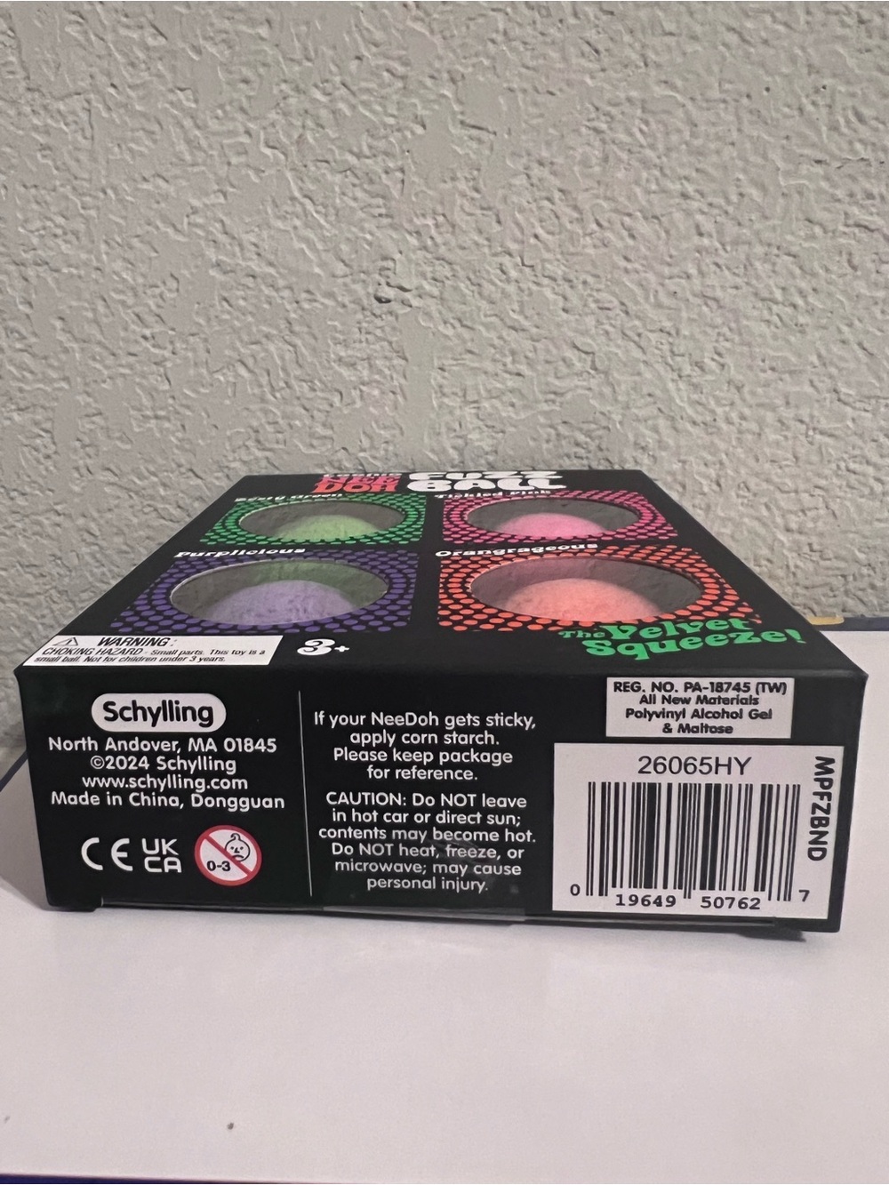 Authentic Teenie Fuzz Ball 4 pack🩷🧡💜💚 - Picture 2 of 5